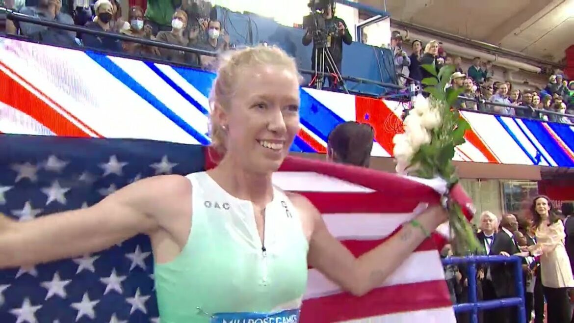 Alicia Monson dominates record-breaking 3K at Millrose Games | NBC Sports Alicia Monson dominates record-breaking 3K at Millrose Games | NBC Sports