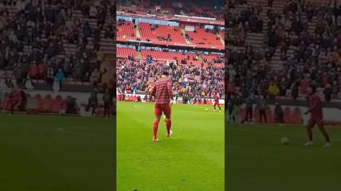 Virgil Vandijk hit Takumi Minamino with style 😂#shorts #shortsvideo #shortsfeed #shortsbeta