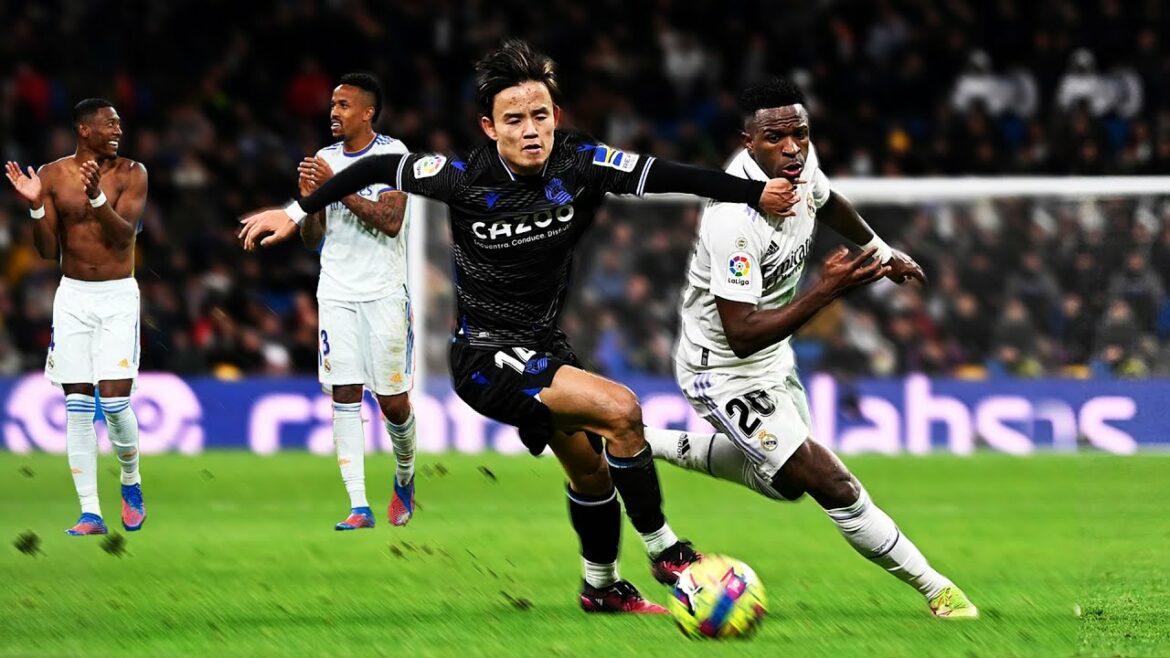 Takefusa Kubo - The Japanese Salah 😱😱