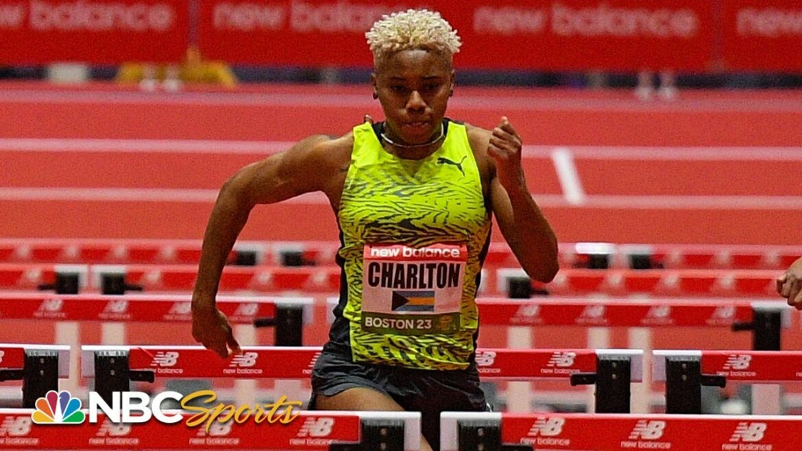 Charlton takes down star studded field for 60m hurdles win at Millrose | NBC Sports Charlton takes down star studded field for 60m hurdles win at Millrose | NBC Sports