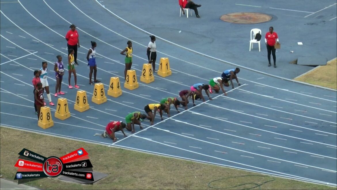 Girls 100m c4 h3: Youngster Goldsmith Classic Girls 100m c4 h3: Youngster Goldsmith Classic