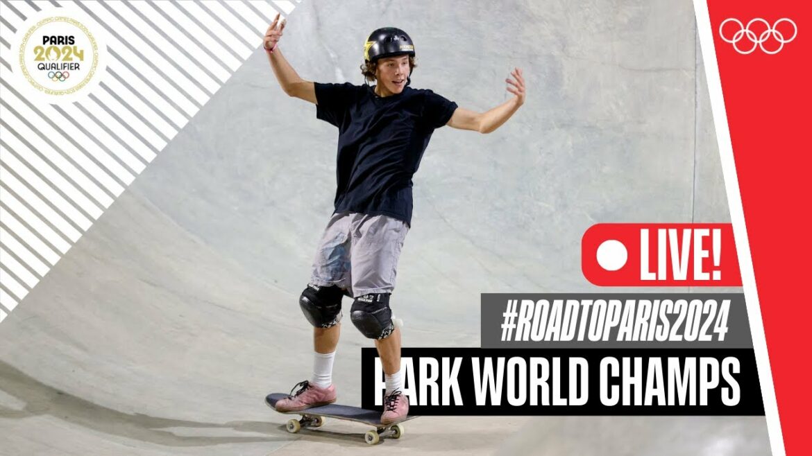 🔴 Park Skateboarding Olympic Qualifier  - Men's & Women's Finals!