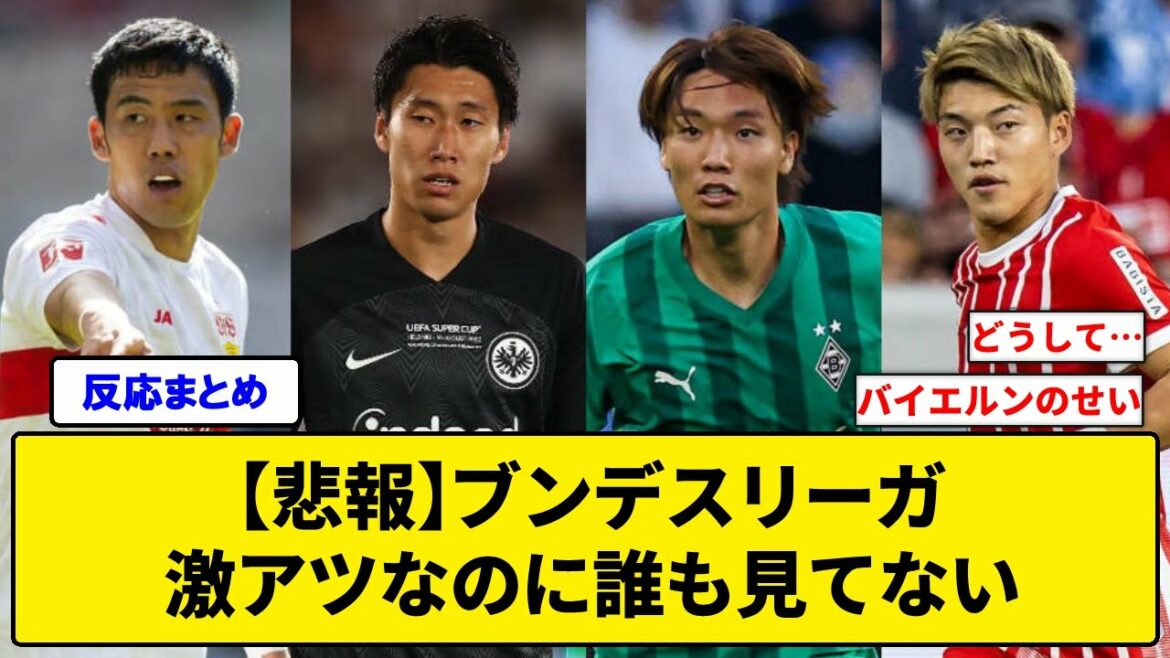 [Sad news]Bundesliga, even though it's super hot, no one is watching