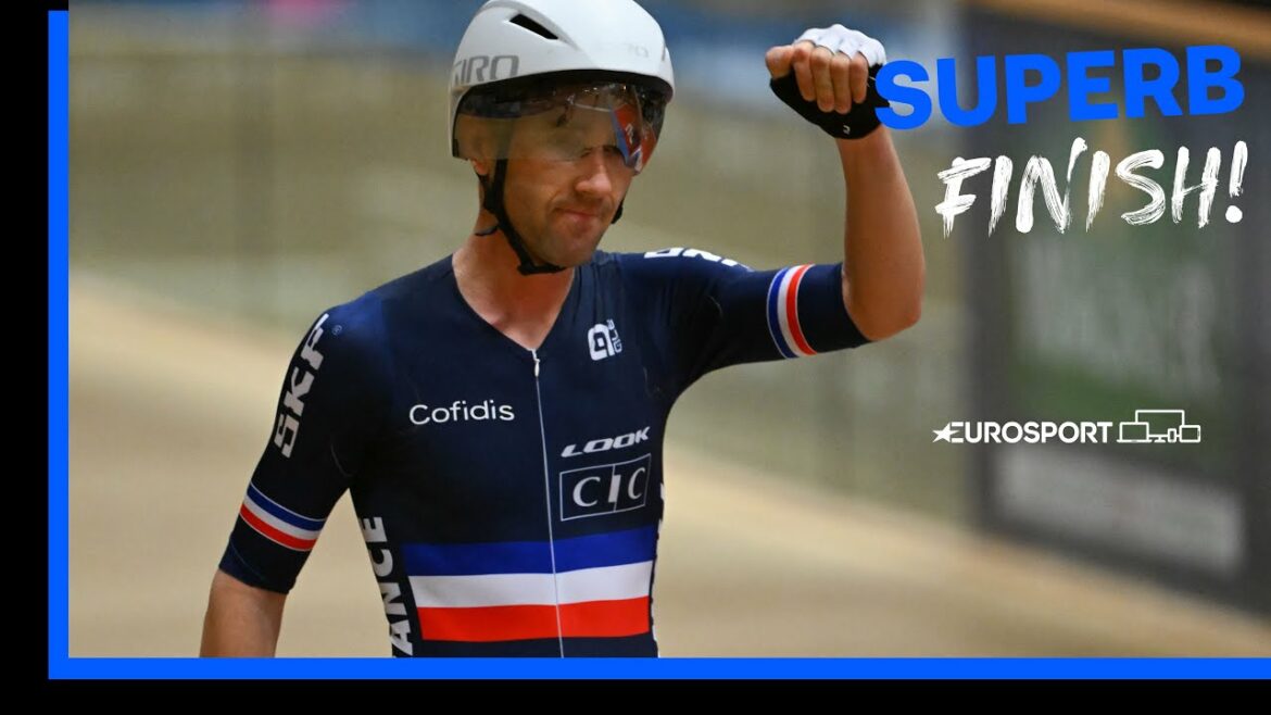 "What A Race!" | Benjamin Thomas Wins European Omnium Title | Eurosport