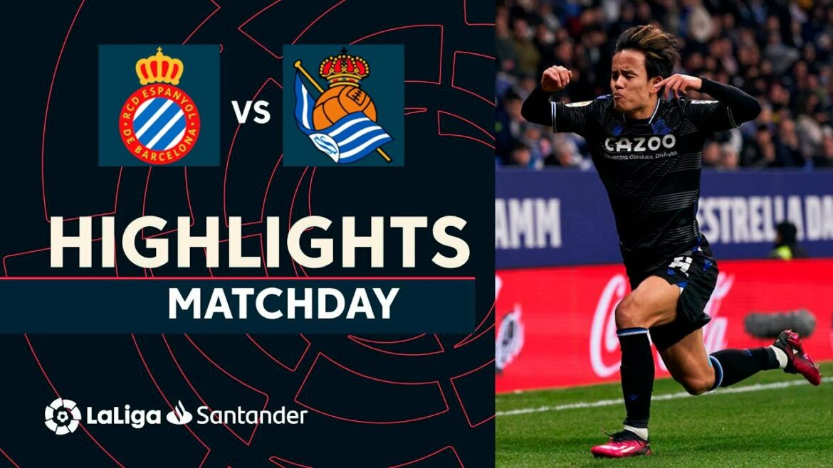 Takefusa Kubo Goal | Espanyol – Real Sociedad | highlights | La Liga, Santander 22/23 Takefusa Kubo Goal | Espanyol - Real Sociedad | highlights | La Liga, Santander 22/23