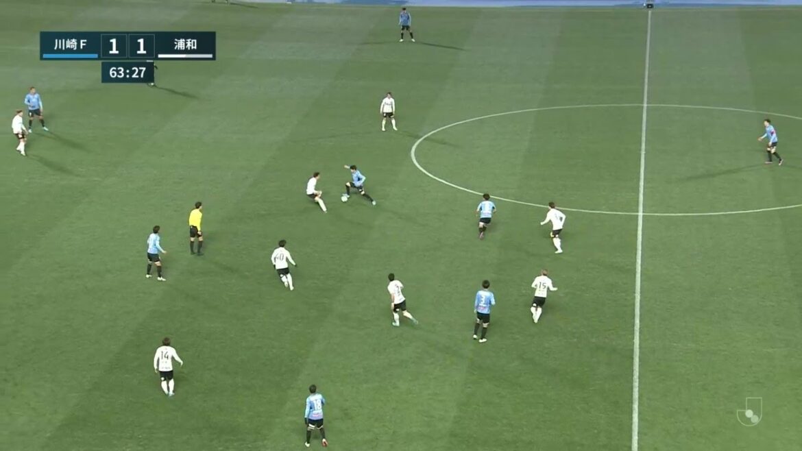 [Brilliant turn and shoot!  ]The play until the reversal bullet is too beautiful! # Taito Wakisaka # Miki Yamane # Frontale # Kawasaki Frontale