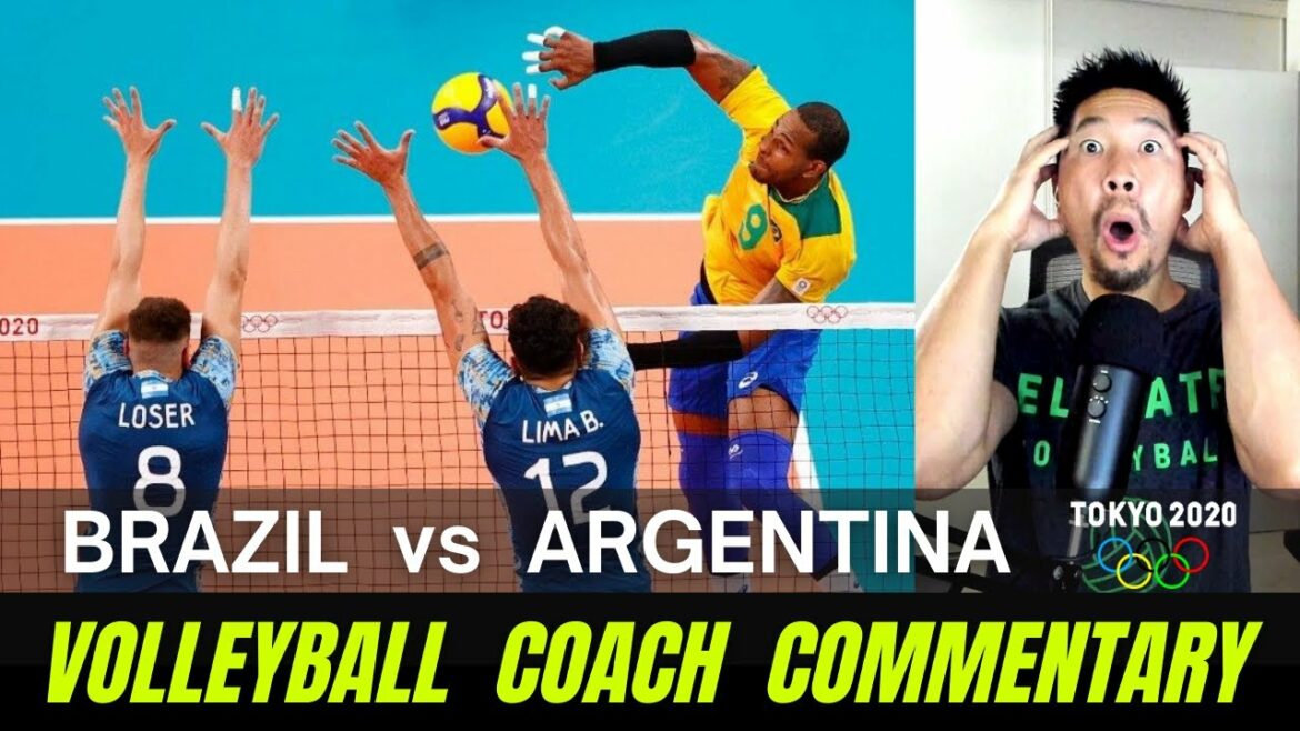 VB Coach Commentary – Brazil vs Argentina (Pool Play) | Tokyo 2020 Olympics Men’s Volleyball VB Coach Commentary - Brazil vs Argentina (Pool Play) | Tokyo 2020 Olympics Men's Volleyball