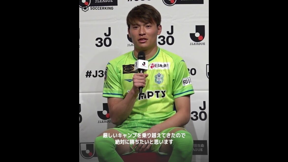 Shooto Machino, who cannot hide his surprise at Manager Yamaguchi's remarks