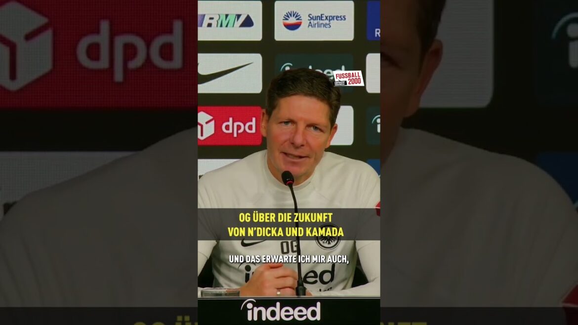 Oliver Glasner talks about the future of N’Dicka and Kamada at Eintracht Frankfurt #shorts Oliver Glasner talks about the future of N'Dicka and Kamada at Eintracht Frankfurt #shorts