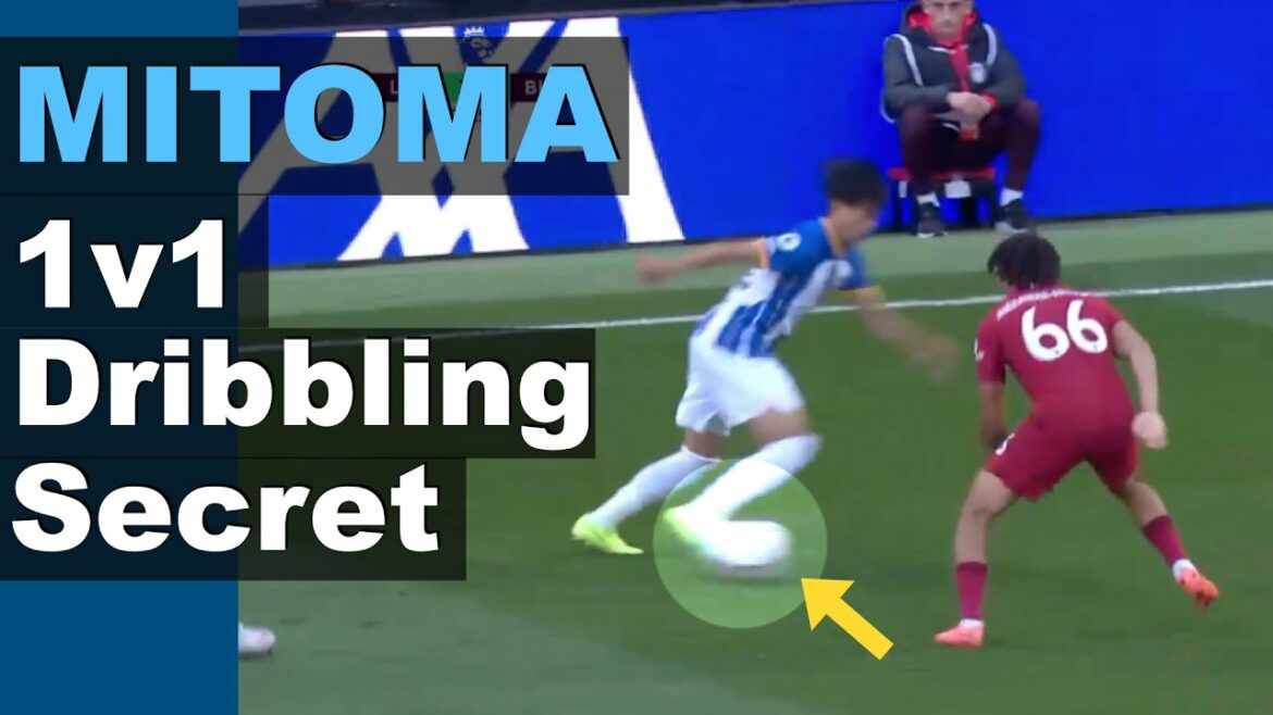Mitoma Theory | 1v1 Dribbling Secret | inverted winger