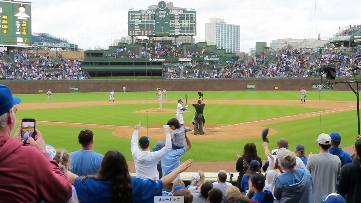 [On-site viewing]A chance for a come-from-behind goodbye with Seiya Suzuki's double! The audience was also excited!