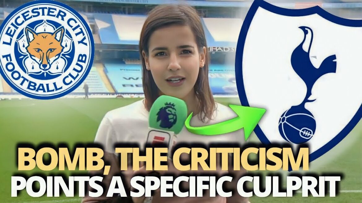 💥BOMB, THE CRITICISM POINTS A SPECIFIC CULPRIT | Tottenham News Today! 💥BOMB, THE CRITICISM POINTS A SPECIFIC CULPRIT | Tottenham News Today!
