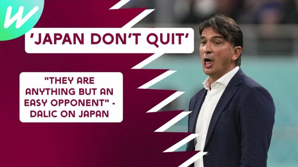 "They are anything but an easy opponent" - Zlatko Dalic on team Japan | FIFA World Cup Qatar 2022