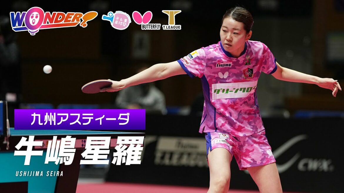 [Heterogeneous]Cutman Seira Ushijima from Kumamoto Prefecture Defeat Han Ying, the strongest cutman who is an Olympic medalist!  ｜TV Tokyo table tennis cram school × Tamas × T League collaboration project "WONDER"