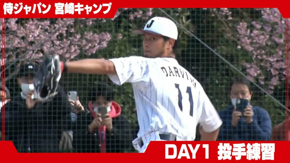 [WBC]Samurai Japan starts!! To regain the number one in the world! Pitcher practice led by the oldest Darvish![First day of training camp]