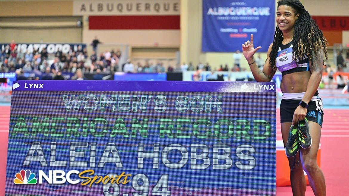 History MADE! Aleia Hobbs captures women’s 60m indoor title with new U.S. record | NBC Sports History MADE! Aleia Hobbs captures women's 60m indoor title with new U.S. record | NBC Sports