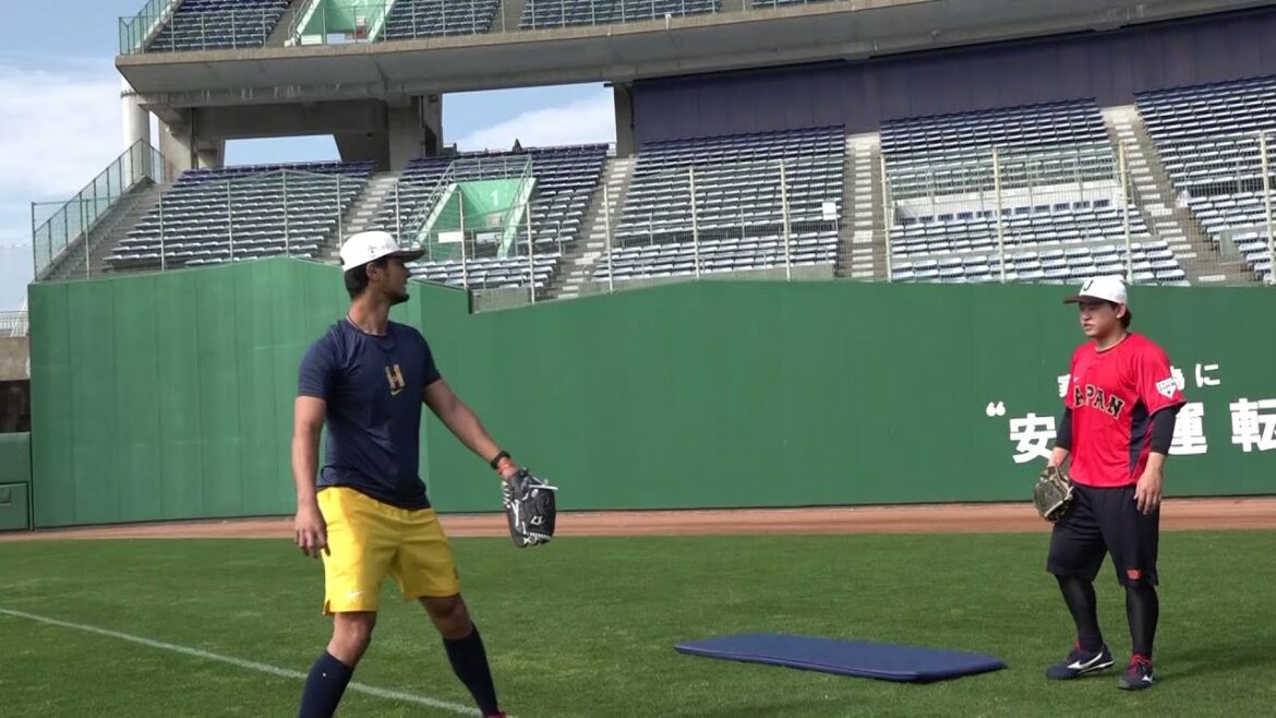 Samurai Japan Miyazaki Camp 2023 Pitcher Yu Darvish and Daiya Miyagi give up their days off to practice independently