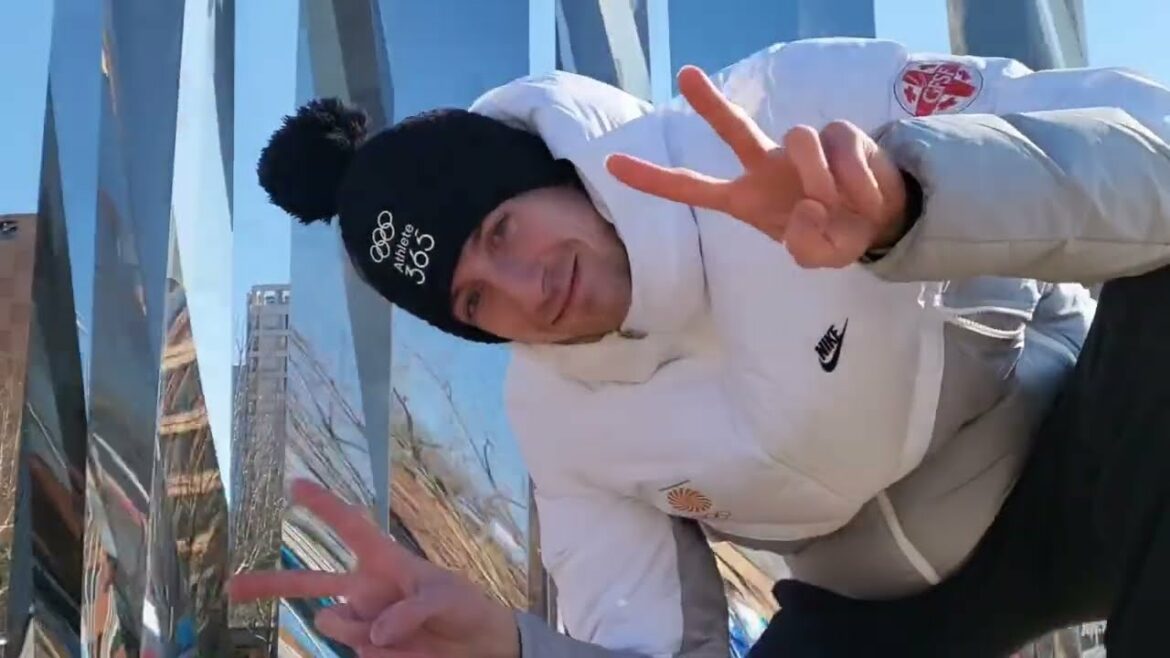 Moris Kvitelashvili and Anna Shcherbakova at the Olympic Games Moris Kvitelashvili and Anna Shcherbakova at the Olympic Games