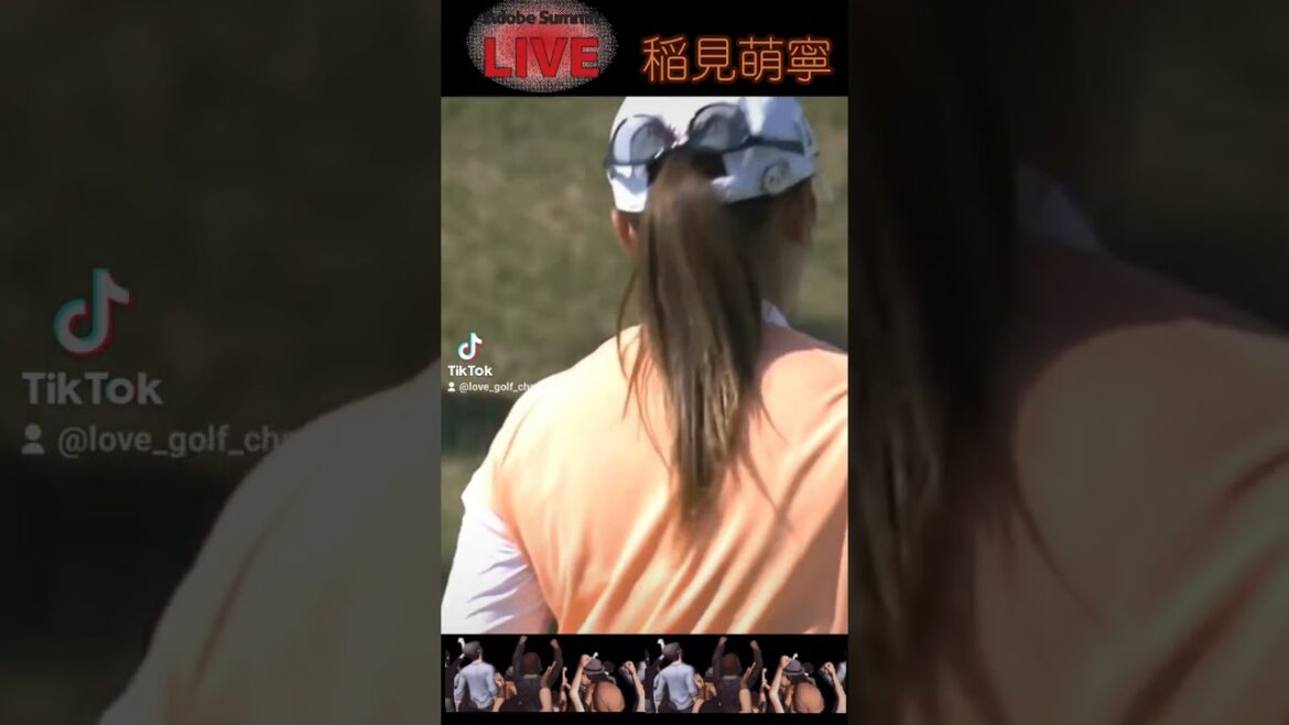 [Moene Inami]Such a scene on the green that you can't help but see 💕😍#shorts