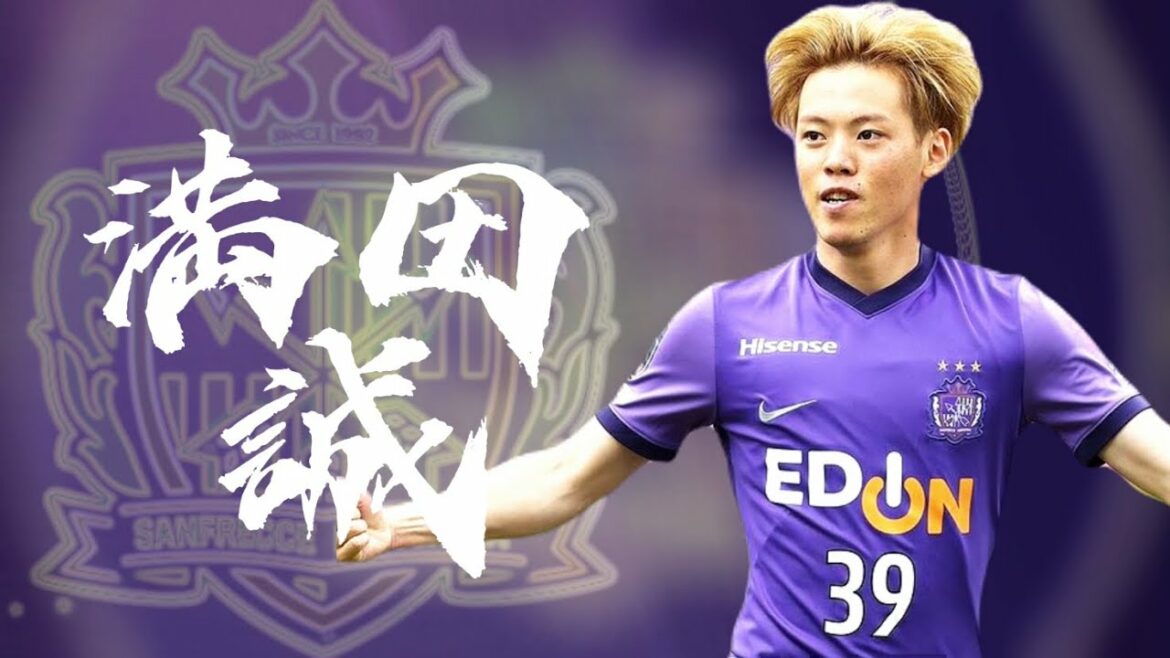 [Signs of Break]Purple Young Star Makoto Mitsuta Play Collection Play Skills Sanfrecce Hiroshima Sanfrecce Hiroshima