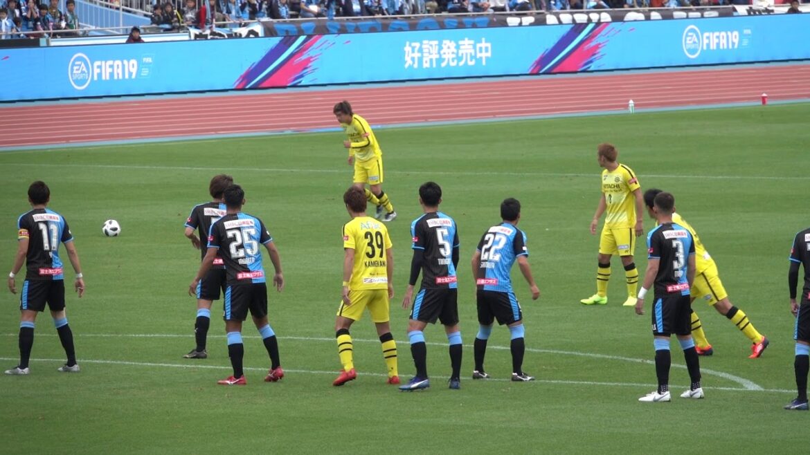 【#J League】Kawasaki F vs #Kashiwa Reysol #Junya Ito's FK ~ Player collapses! #frontale #Raysol #Kosuke Nakamura #Yu Kobayashi