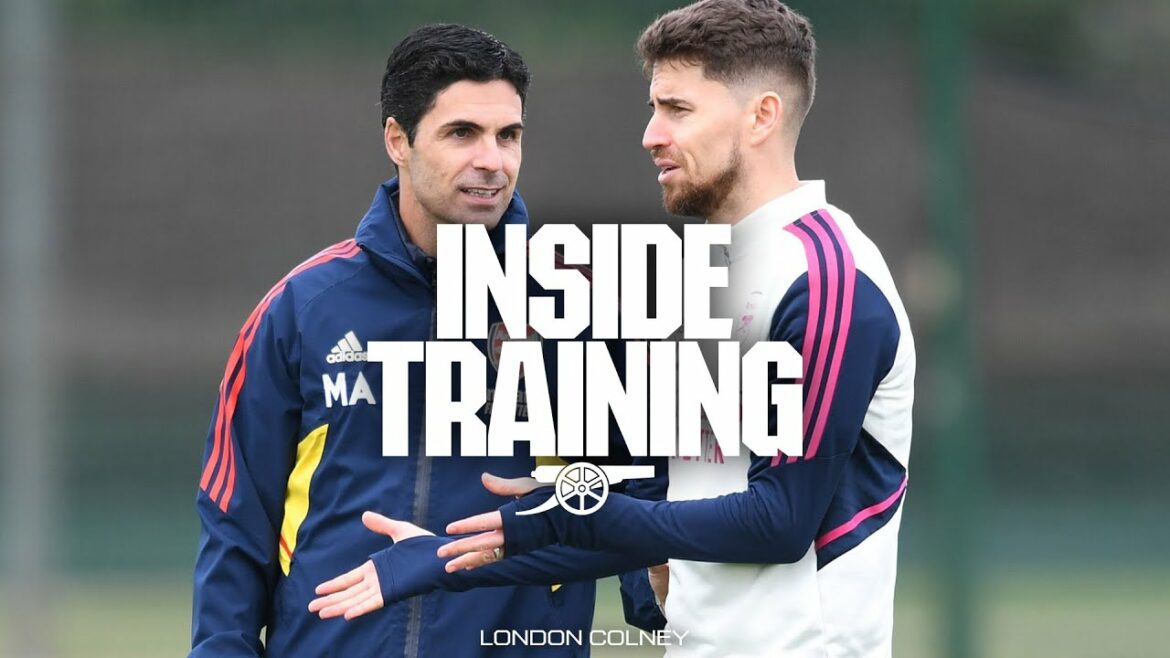 INSIDE TRAINING | New week, same objectives | Leicester City v Arsenal INSIDE TRAINING | New week, same objectives | Leicester City v Arsenal