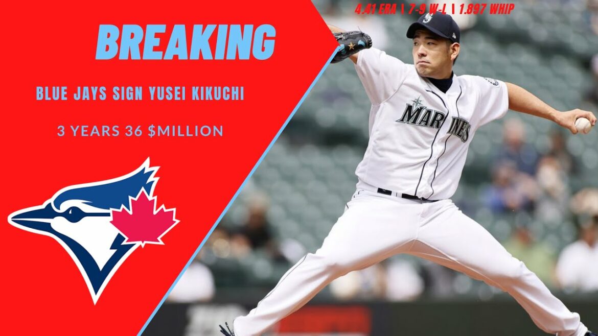 The Toronto Blue Jays Sign Yusei Kikuchi | 3 Years 36 Million
