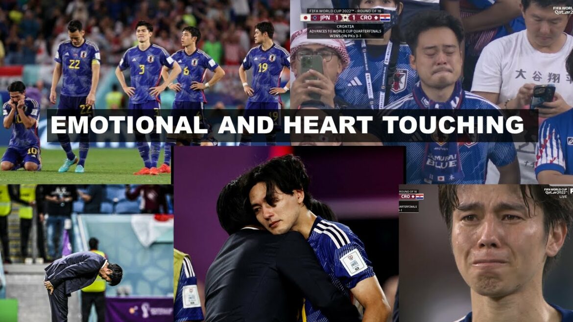 Most Emotional--Japanese Fans and Players Burst into tears after Shocking Defeat to Croatia 2022 FWC