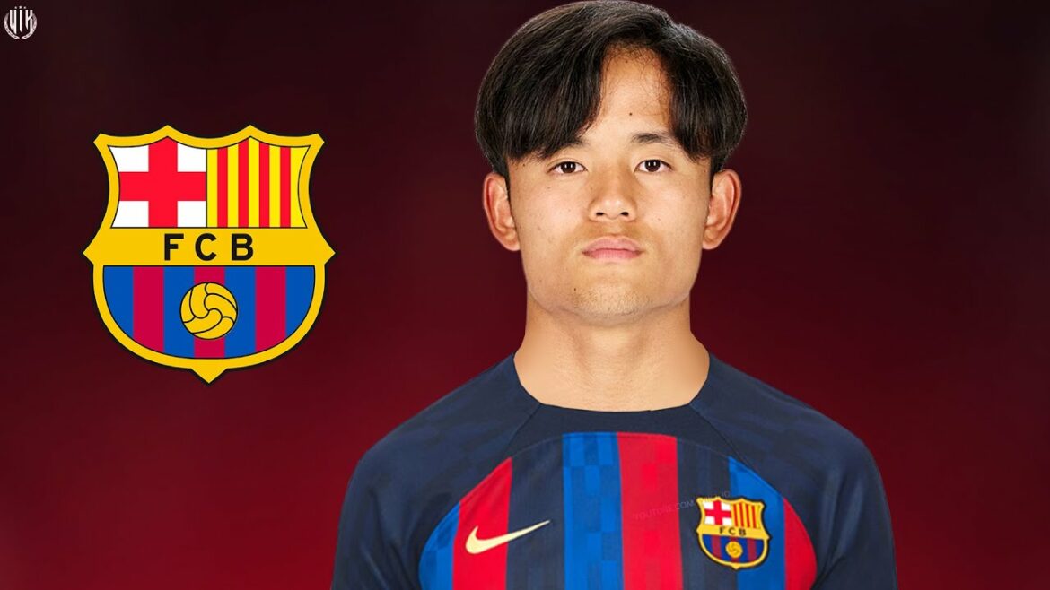Takefusa Kubo Takefusa Kubo - Barcelona Transfer Target 2023 - Best Skills & Goals | HD