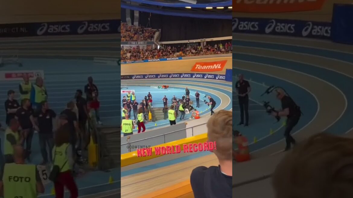 femke bol destroys the indoor 400m women's world record with 49.26s