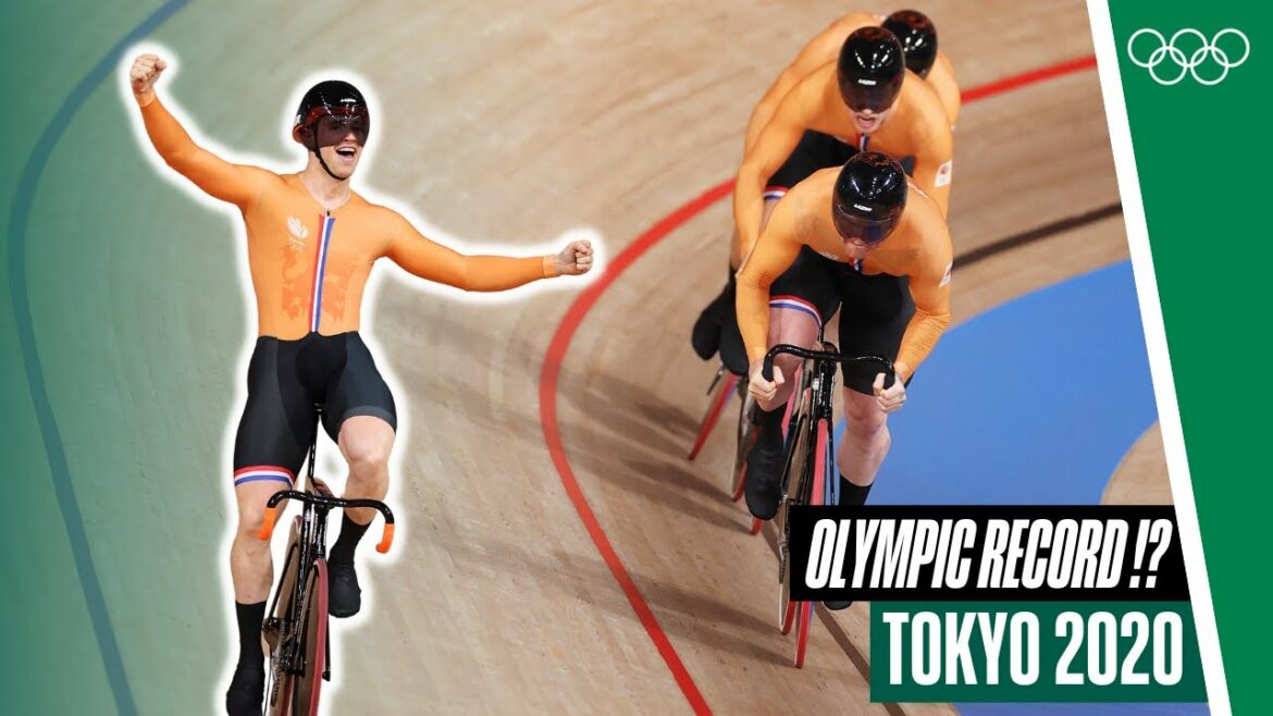 Olympic Record! 🚴♂️ | Men’s Team Sprint Final | Tokyo 2020 Olympic Record! 🚴♂️ | Men's Team Sprint Final | Tokyo 2020
