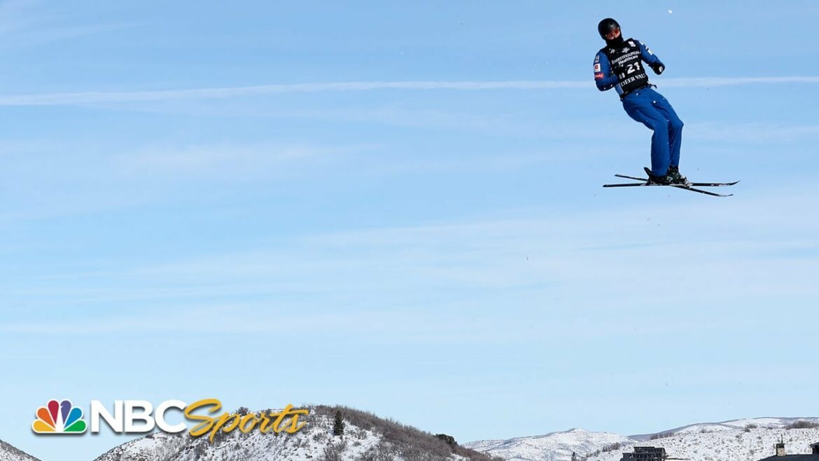 American Quinn Dehlinger skies to Aerials world championship silver, hits griddy | NBC Sports