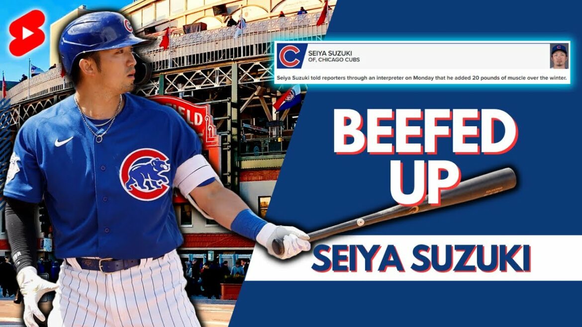 Seiya Suzuki BULKED UP 👀 | He put on 20 pounds this offseason | Fantasy Baseball 2023