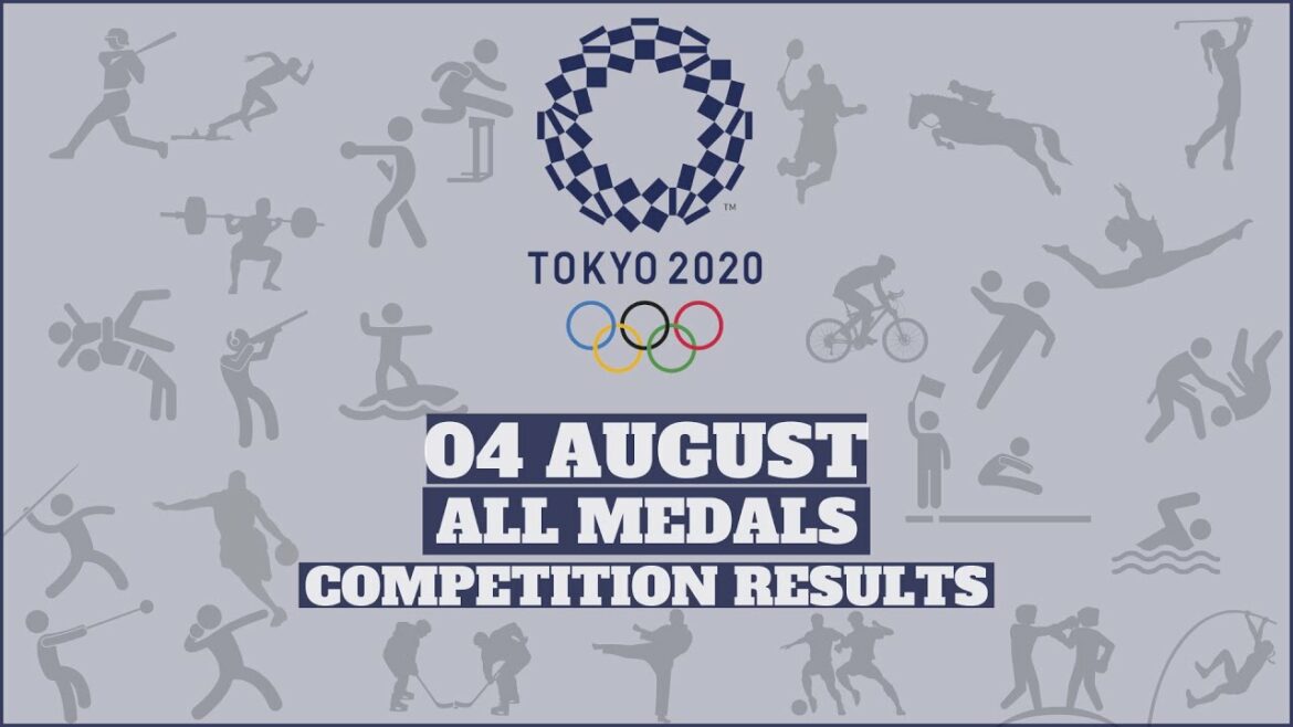 Tokyo 2020 Olympic Games|All The Medal Events Results in 4th of August