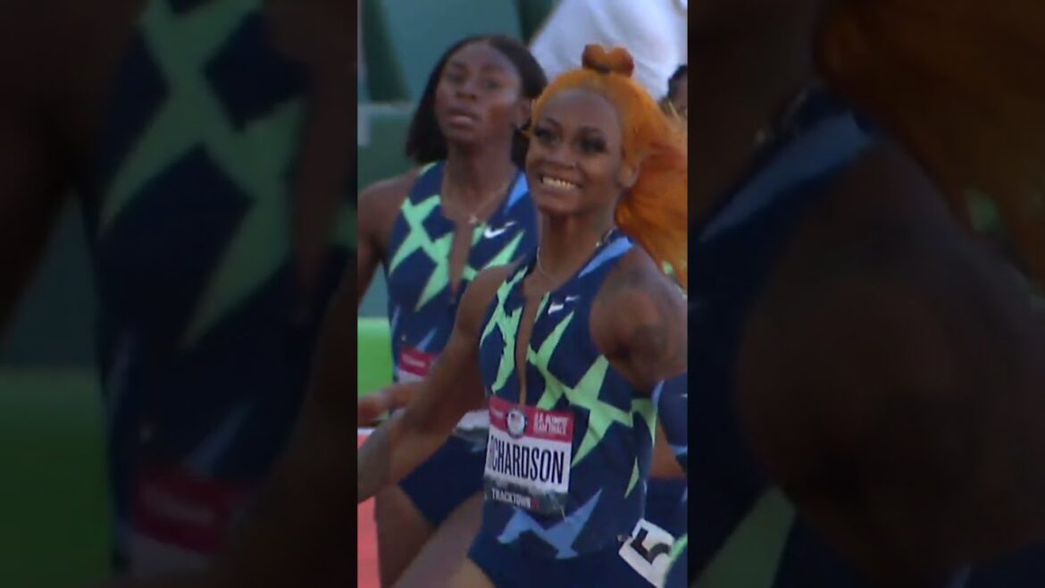 "HERE COMES SHA'CARRI!"  ⏩👟