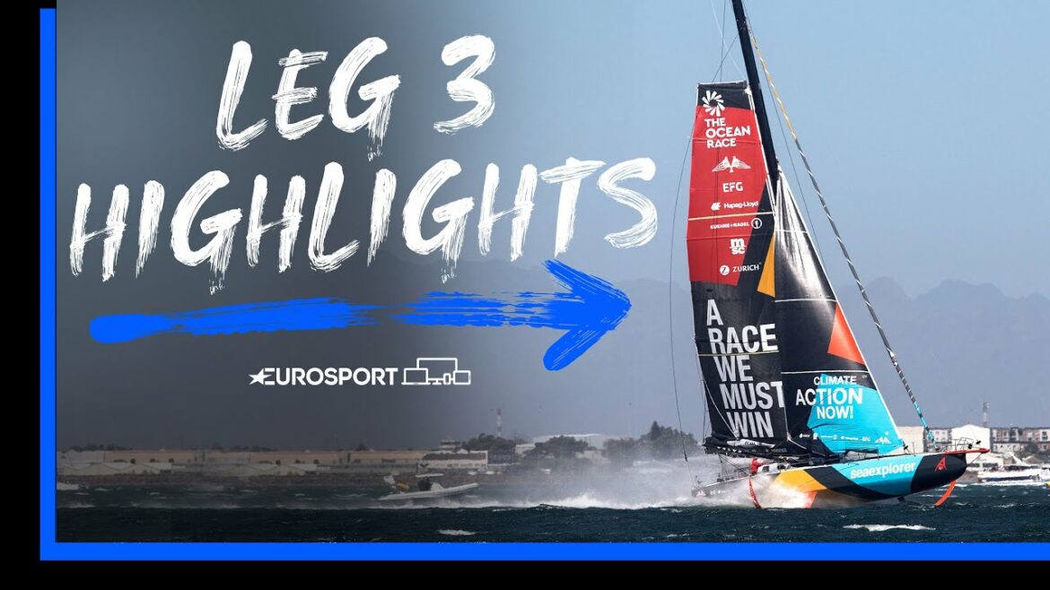 Cape Town Leg 3 Departure | The Ocean Race 2022-23 | Eurosport
