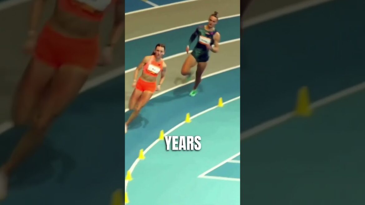 Femke Bol BREAKS 400m Indoor World Record!  #shorts