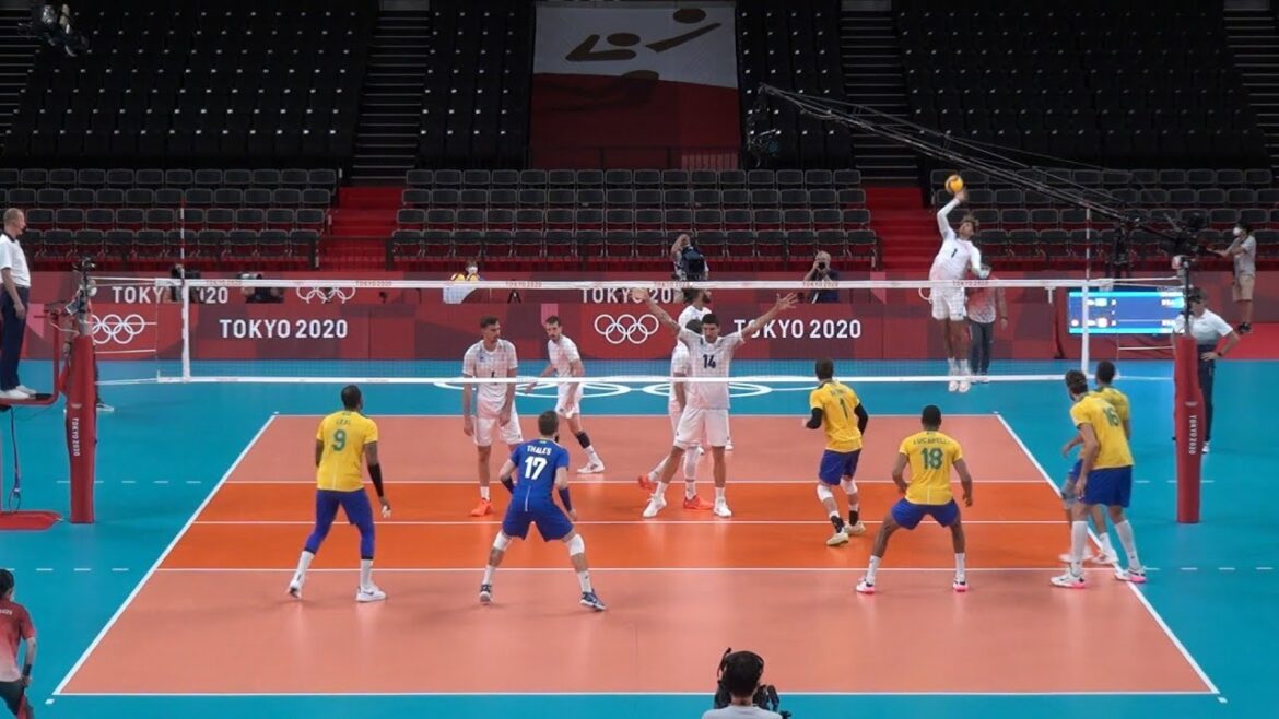 Volleyball Olympic Tokyo 2020 : Brazil – France 3:2 FULL Match Volleyball Olympic Tokyo 2020 : Brazil - France 3:2 FULL Match
