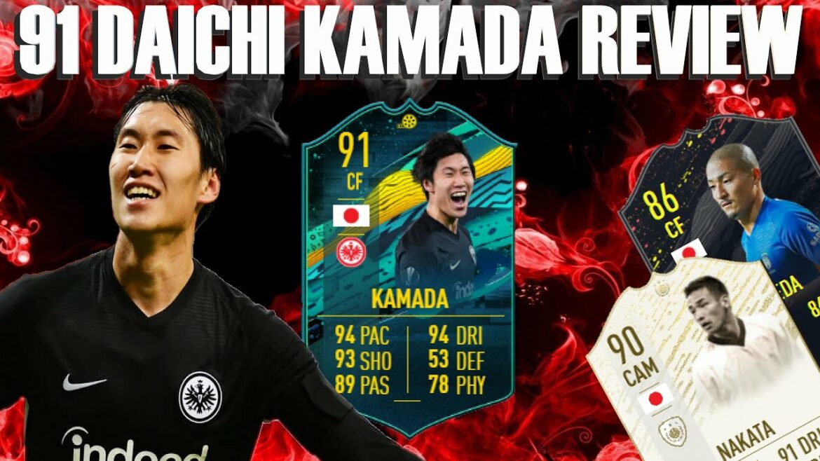 Endgame Japanese Attack - Moments Daichi Kamada 91 SBC Review ft. 90 Nakata and 86 Maeda!