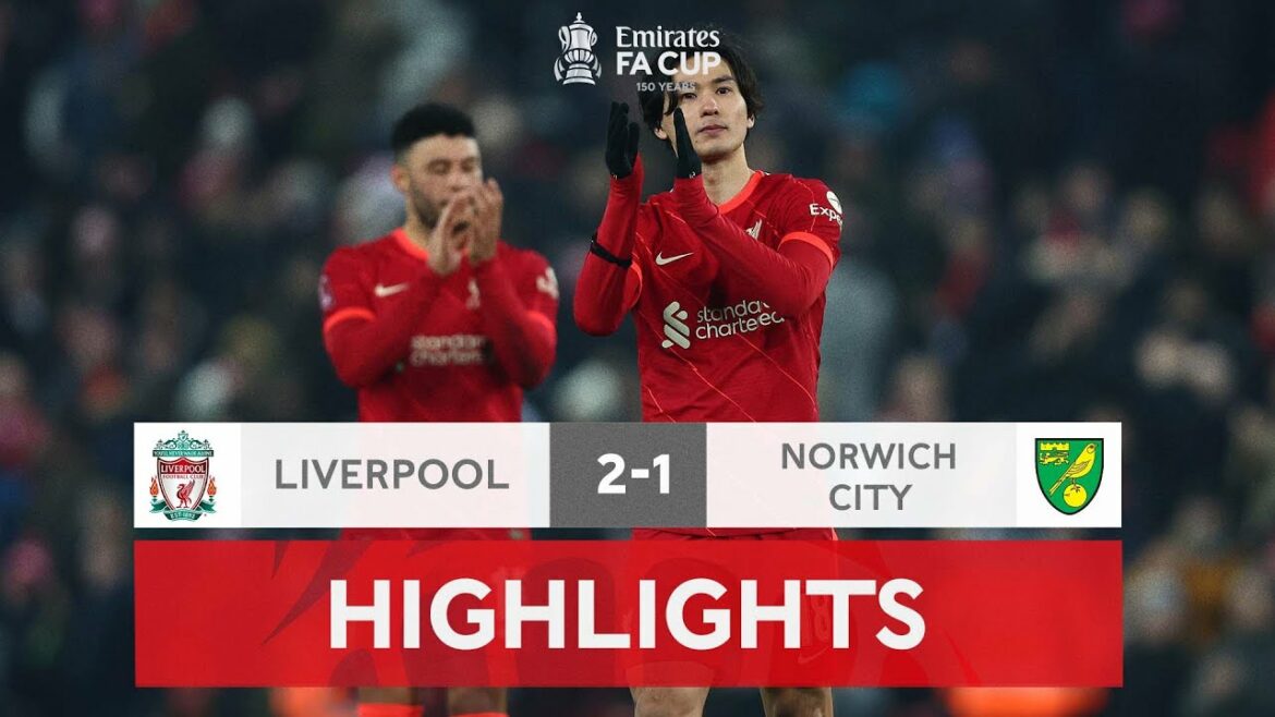 Minamino Brace Sends The Reds Through | Liverpool 2-1 Norwich City | Emirates FA Cup 2021-22 Minamino Brace Sends The Reds Through | Liverpool 2-1 Norwich City | Emirates FA Cup 2021-22