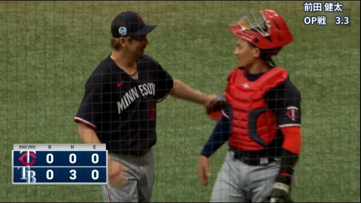 [Kenta Maeda]The second pitching in the open game after returning. _ 2 innings, 2 hits, no runs, 1 walk, 2 strikeouts