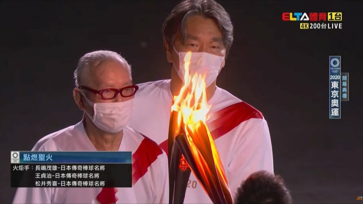 [Tokyo Olympic Opening Ceremony]The highlight of the torch relay!japanese baseball legend