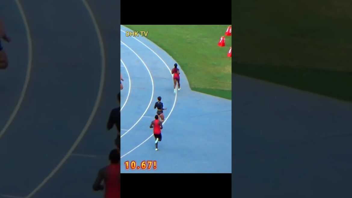 Fastest 100m Season Opener in History #shellyannfraserpryce ⚡🤩 Fastest 100m Season Opener in History #shellyannfraserpryce ⚡🤩