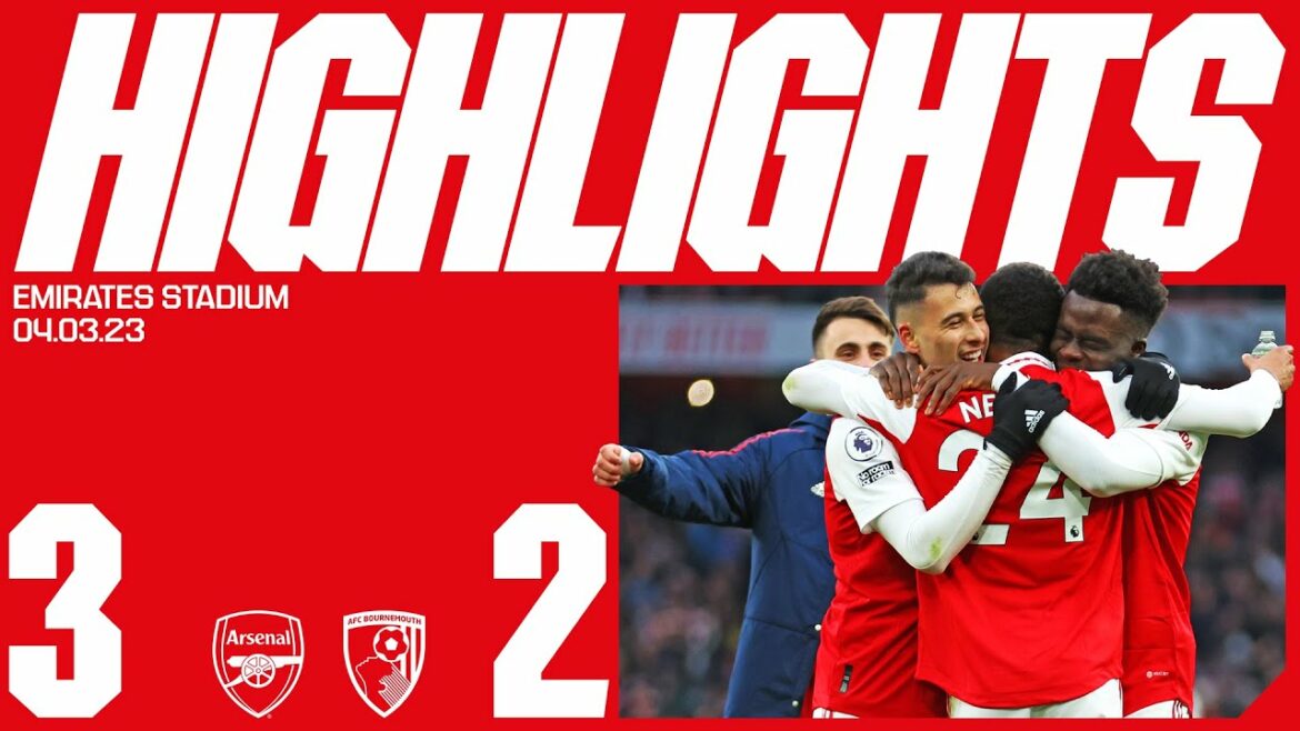HIGHLIGHTS | Arsenal vs Bournemouth (3-2) | Reiss Nelson completes an incredible comeback! HIGHLIGHTS | Arsenal vs Bournemouth (3-2) | Reiss Nelson completes an incredible comeback!