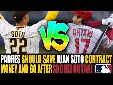 SHOHEI OHTANI OR JOHN STOTO? PADRES SHOULD GO AFTER OHTANI WAIT ON JUAN SOTO EXTENSION! SHOHEI OHTANI OR JOHN STOTO? PADRES SHOULD GO AFTER OHTANI WAIT ON JUAN SOTO EXTENSION!