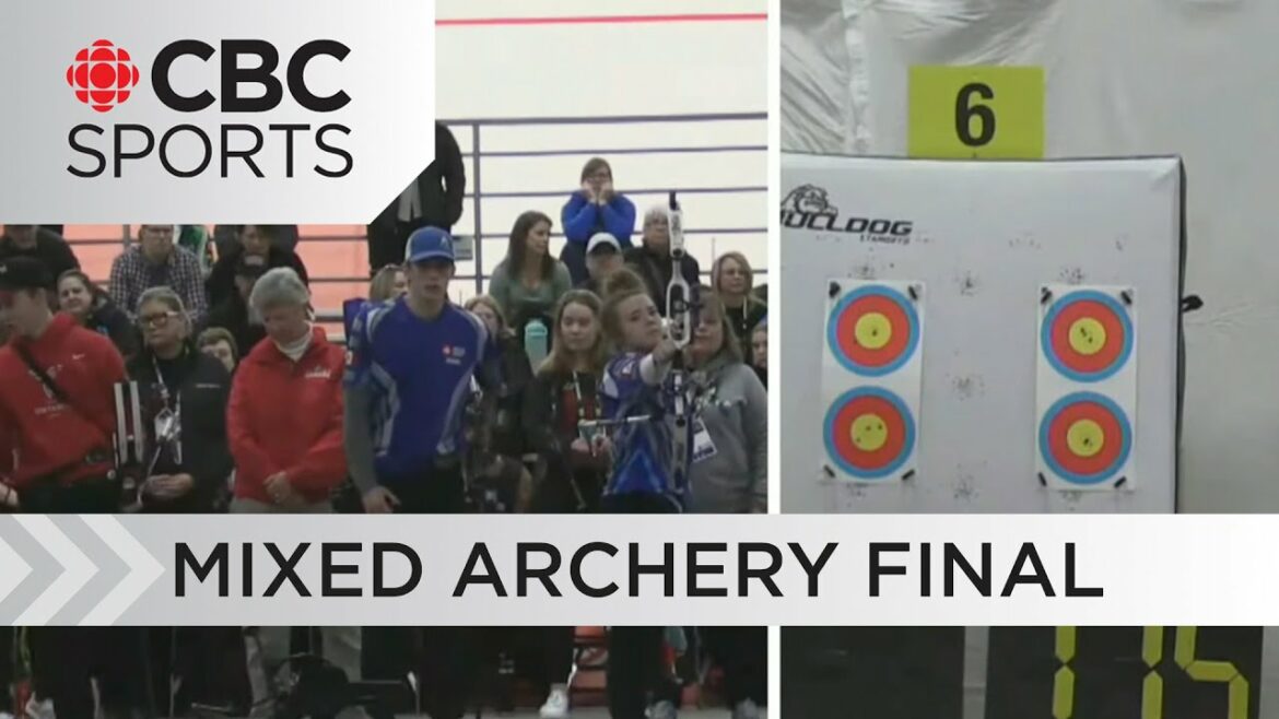 Archery Mixed Compound Final | 2023 Canada Winter Games | CBC Sports | CBC Sports