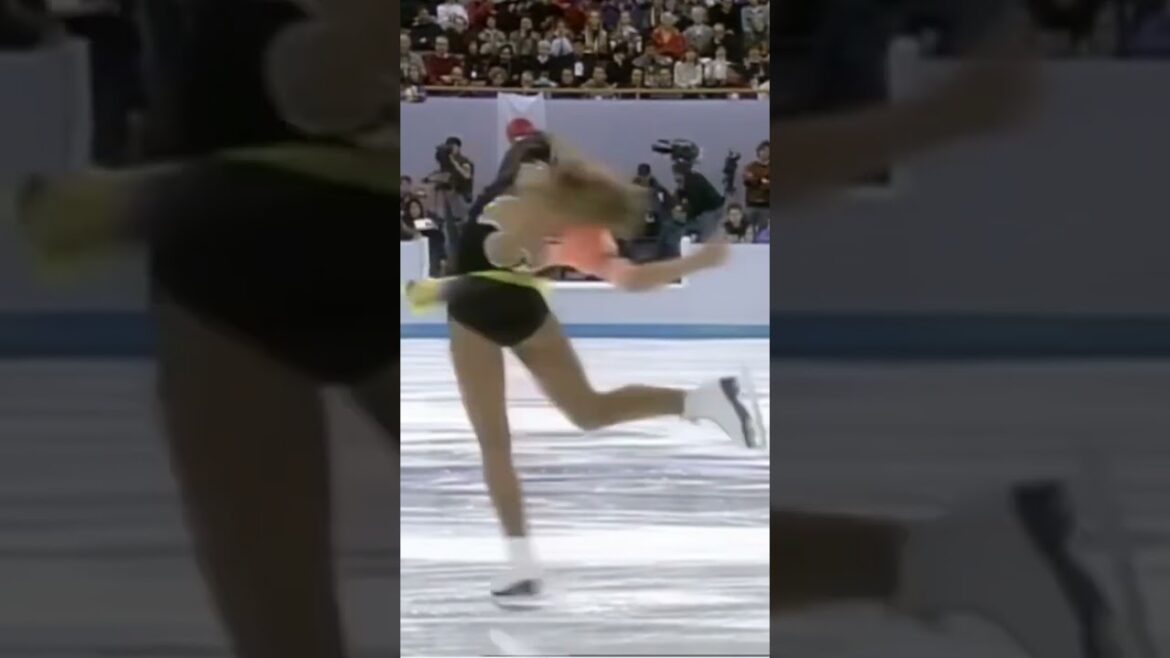 Nathalie Krieg’s Unbelievable Combination Spin #shorts #figureskating