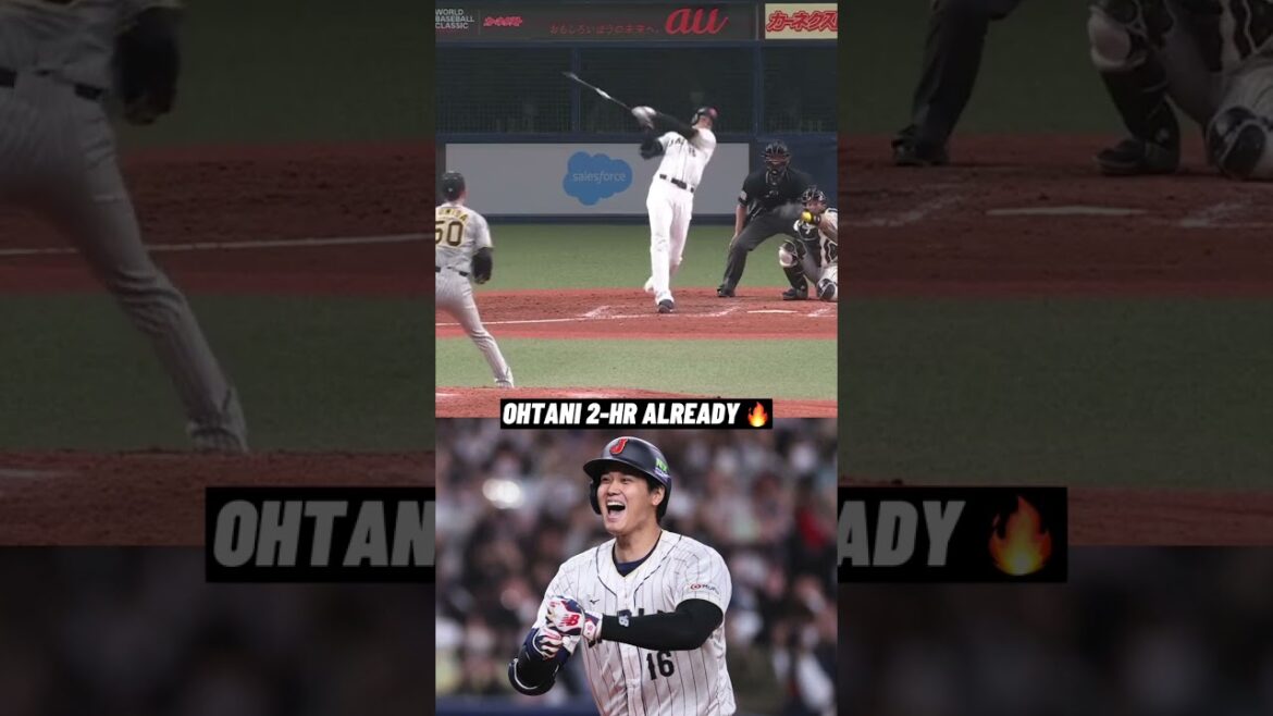 Shohei Ohtani 2 homers in WBC..
