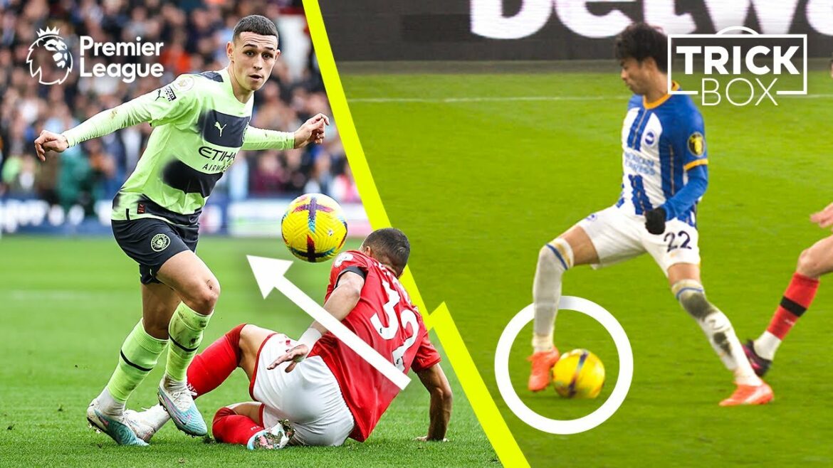 Most SPECTACULAR skills from February ft. Foden & Mitoma | Premier League Most SPECTACULAR skills from February ft. Foden & Mitoma | Premier League
