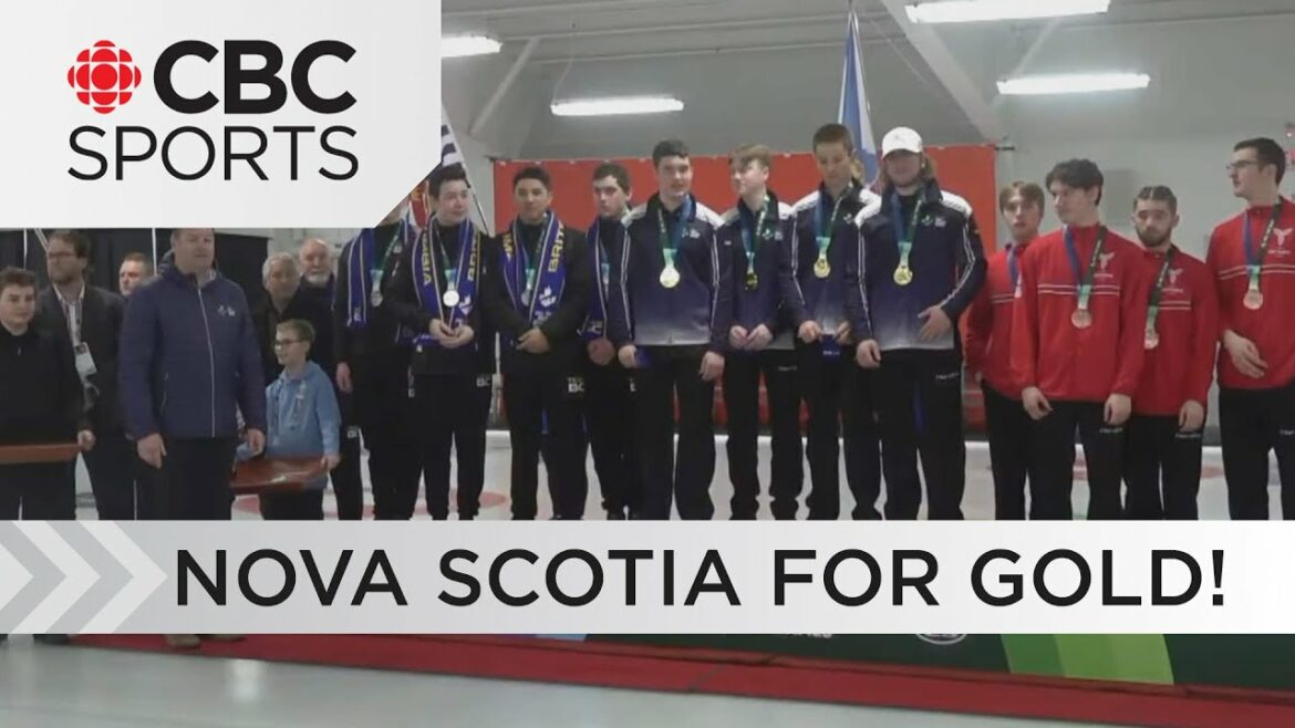 N.S. defeats B.C. to claim men's curling gold at Canada Games | CBC Sports